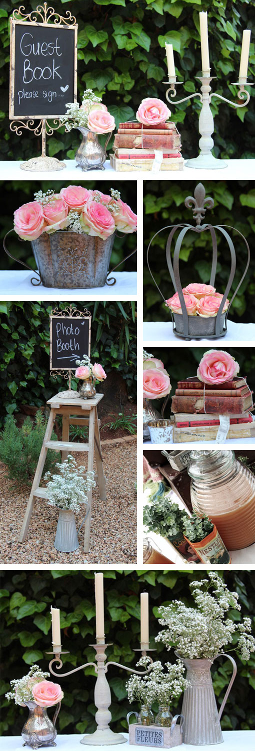 Shabby Chic Wedding Decor